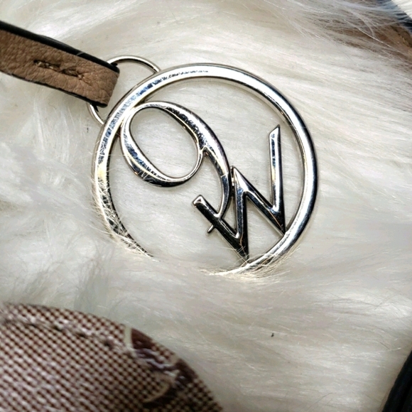 Nine West Floral 99 monogram Large satchel - Picture 5 of 10